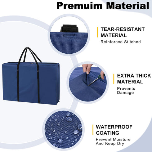 Explore Land Heavy Duty Chair Storage Bag for Folding Longue Zero Gravity Light Weight Transport Folding Rollator