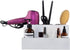 Spiretro Hair Tools Organizer, Wood White Holder for Blow Dryer, Straightener, Curling Wand, Vanity & Bathroom Storage