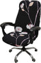 WOMACO Office Chair Covers - Stretch Printed Computer Chair Slipover - Universal Floral Boss Chair Protector - High