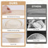 Sourdough Bread Baking Supplies - Set of 2 Silicone Banneton Proofing Baskets, 9 Inch Round & 10 Inch Oval