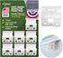 Vinyl Siding Hooks for Finish Trim - Outdoor Hook for House Decoration, 7 Pack Plastic Hooks