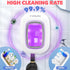 TYPLFH Toothbrush Sanitizer and Holder, Wall Mounted Toothbrush Covers Holders for Bathrooms, Rechargeable Toothbrush