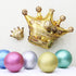 NpeyBeicuelq 4Pcs Gold Crown Foil Balloons, Wedding Bridal Shower Engagement Party Supplies