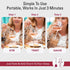 PureWine Wand Filters Histamines and Sulfites, May Reduce Wine Allergies & Sensitivities, Purifier Aerates Wine Restore