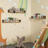23.6 Inch Set 3, Fixwal Nursery Book Shelves for Kids Rooms, Floating Bookshelves for Wall of Baby Nursery Decor, Solid