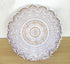 32" 32" Gold Mandala Barmeri Large Floor Pillow Cover Cushion Meditation Seating Ottoman Throw Cover Hippie Decorative