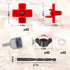 40 Pack Chicken Waterer Nipples - Easy Install Leakproof Poultry Watering System for Chicken Coop, Quail Duck Water