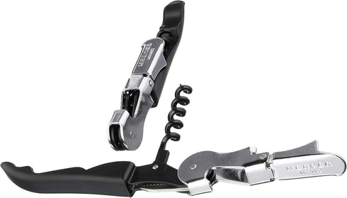 Mercer Culinary Packaged Waiter's Corkscrew, Black, 2 Pack