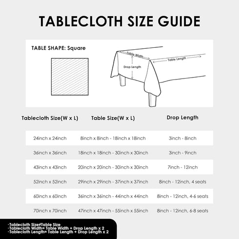 36 36 Inch Linen Small Square Tablecloth x Beige Washable Wrinkle Resistant Table Cover with Tassels Farmhouse