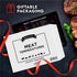 Levain & Co Meat Temperature Magnet - Beef, Poultry, Fish & Pork Cooking Temperature Chart - Horizontal Meat Temperature Chart - Meat Temp Magnet Kitchen Tools Cooking Gadgets - Fridge Accessories by Levain & Co