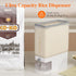 25 Lbs(11.3kg), 1 Pack Lifewit Rice Dispenser Rice Storage Container Sealed Moisture Proof with Measuring Cup