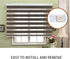 Universal Roller Shade Mounting Brackets, Aluminum Cordless Blinds Hardware for Indoor/Outdoor Replacement (1, Beige)