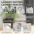 Portable Mini Washing Machine for Deep Cleaning Underwear, Baby Clothes, Small Items - Suitable for Apartments (Green,