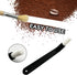 Professional Coffee Brush Set with Wooden and Nylon Brushes for Espresso Machine Cleaning