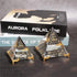 Waltz&F Crystal Sanskrit Pyramid with Pillars, Home Office Party Desk Decoration, 3.1'' Gold