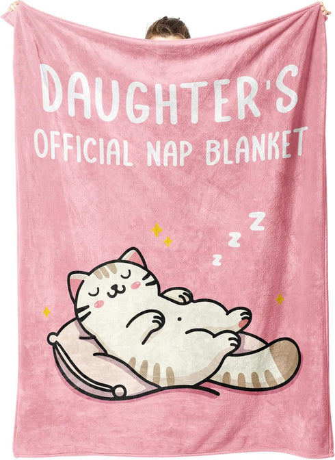 SteadStyle Daughter Gifts from Mom Dad, Gifts for Daughter Blanket, Idea Daughters