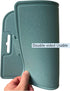 Thick Silicone Double-Sided Cutting Board, Korean Made, 14.3" x 9.7", Foldable Design, Dishwasher Safe, 1PCS (Mint)