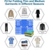 T Shirt Folder - Plastic Clothes Folding Board for Home Storage, Blue