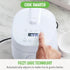 GreenLife 4-Cup Digital Rice Cooker, PFAS & PFOA-Free, Removable Ceramic Pot, Touch-screen, White