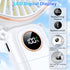 Portable Handheld Fan, 5200mAh Rechargeable, 180° Foldable Mini Hand Held Fan, Max 22 HRS Working, 6 Speeds, Quiet