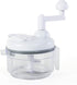 Salsa Master Salsa Maker, Food Chopper, Mixer and Blender, Manual Processor, White
