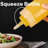 12 Pack 8 oz Plastic Squeeze Bottles Multipurpose Squirt Bottles for Ketchup,Condiments,BBQ