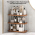 Counter Height(3Tier) Bathroom Organizer,Bathroom Shelf Organizers & Sink Organizer,Vanity Organizers,Storage