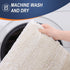 OLANLY Bathroom Rug Mat 30x20, Extra Soft Microfiber Non-Slip Plush Shaggy Bath Carpet, Light Beige