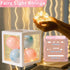 6 78 2026 6 Ledido Transparent Balloon Boxes, Clear Balloon Boxes with Pcs String Lights and Letters for Baby Shower