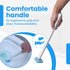 WizardFlush Toilet Brush - Disposable Toilet Bowl-Cleaner for Bathroom - Scrub Brush for Toilet - Space Saving