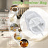 RAINFLOW 3 Fine Mesh Strainer Bags - Reusable Cheese Cloth Bags with Stainless Steel Handle for Straining, Coffee