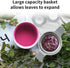 Ohtomber Tea Infuser Strainers, Stainless Steel Loose Leaf Tea Strainer Stepper with Heat Proof Double Handles, Extra
