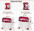 BAGSPRITE Stand Mixer Cover with Appliance Sliders Base, Compatible with KitchenAid Mixer-Storage Bag for 4.5/5 Quart
