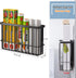 Heavy Duty Metal Magnetic Basket Organizer for Kitchen Refrigerator, Foil and Plastic Wrap Storage (10.25" L x 3.2" W x