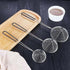 3Pcs Stainless Steel Round Hot Pot Strainer Set, Strainer Skimmer Spoon for Frying and Cooking, Professional Skimmer