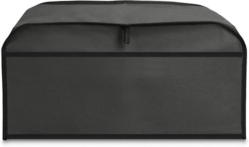 kwmobile Cover for 4 Slice Toaster, Dark Grey Plastic Case for Bread Toaster Machine