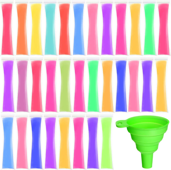 Hoolerry 600 Pcs Disposable Ice Mold Bags with 1 Silicone Funnel Freezer