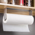 ZUNTO Paper Towel Holder Under Cabinet Self Adhesive Paper Towel Rack (No Drilling), Stainless Steel Wall Mount Paper
