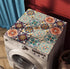 Colorful Diatomite Washer or Dryer Cover, Cute Dust-proof Mat for Laundry Machine, 23.6X23.6 in (Colorful-A)