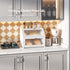 Countertop STDDRE Bread Box for Kitchen Bin Double Layer Bread Box Storage Container Extra Large Capacity Farmhouse