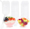 FORBFAN 200 Pack Mini Dessert Cups with 200 Pcs Spoons, 4 OZ