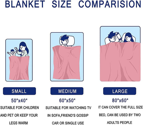 Brloote Cozy 3D 80"X60" Super Soft Basketball Blanket Lightweight Printed Flannel Soccer Baseball Throw Blankets
