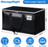 StorageRight Large Moving Bags Heavy Duty Storage Totes for Storage,Packing & Moving Collapsible Moving Supplies with Large Capacity, Reinforced Zippers and Handles, 100L, 4 Packs