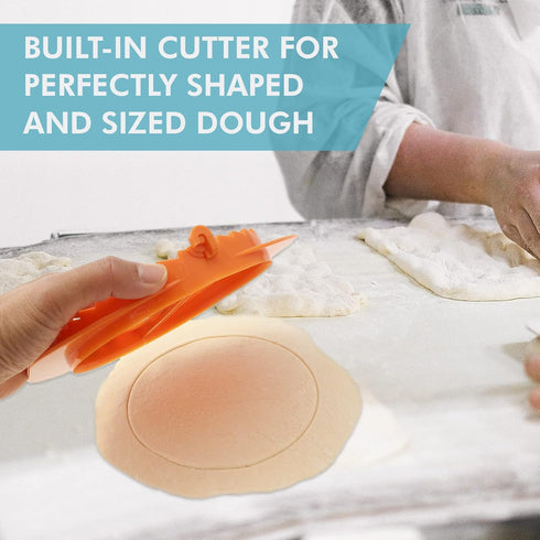 Zoie + Chloe Set of 3 Dough Press - Plastic Pastry Shaper & Empanada Maker for Kitchen
