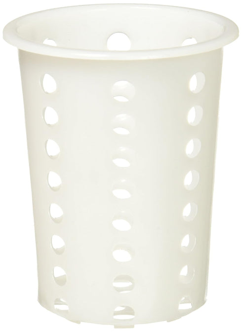 Winco Flatware Cylinder, Medium Plastic White