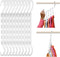 Max Pack of 10 Closet Organizer, Space Saving for Wrinkle-Free Clothes, Fully Assembled Hanger for Back to School
