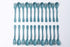 Knork Eco Plant Based 24 Pack Reusable Bamboo Flatware Set (BLUE) by KNORK
