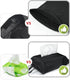 kakaforsa Black Toilet Paper Holder | Reusable Tissue Holder Cloth Cover | Hang Paper Towel Holder for Car, Home,