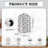 chaqlin Blender Covers, Small Appliance Covers, Kitchen Decorative, Machine Washable Food Processor Dust Cover, Cute