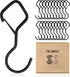 20 PCS S Hooks for Hanging,4 Inch Heavy Duty Closet Hooks with